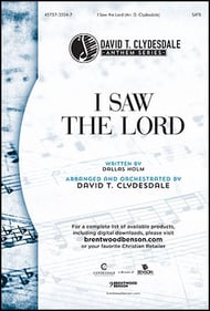 I Saw the Lord SATB choral sheet music cover Thumbnail
